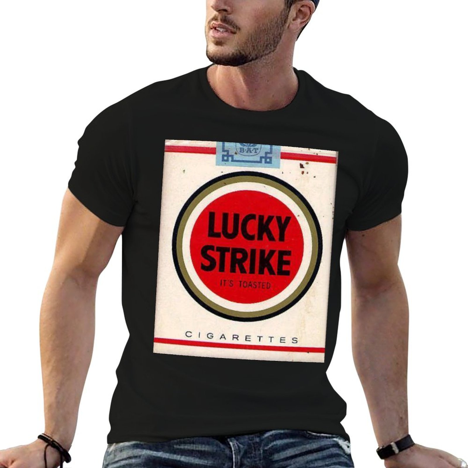 Anime Merchandise T-Shirts - EN ÇOK SATAN Lucky Strike Merchandise