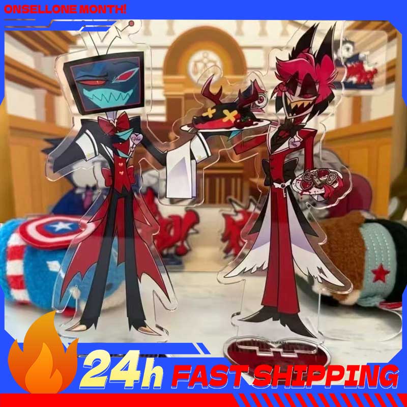 Anime Merchandise Toys - 2 adet Hazbin Anime Peripherals Alastor