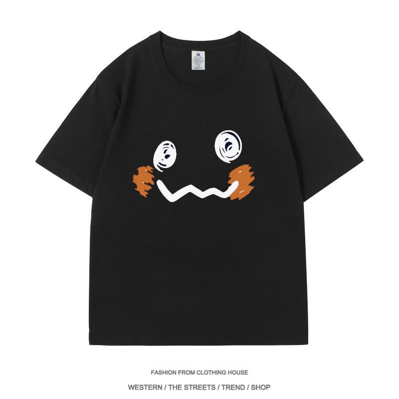 Anime Merchandise T-Shirts - Miki Q İşbirliği Tişörtü, Mini Hill