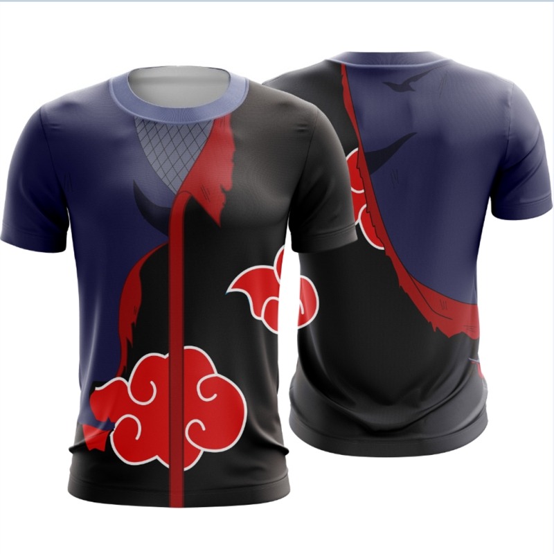 Anime Merchandise T-Shirts - 2026 Yeni Naruto Akatsuki Kurenai Cosplay