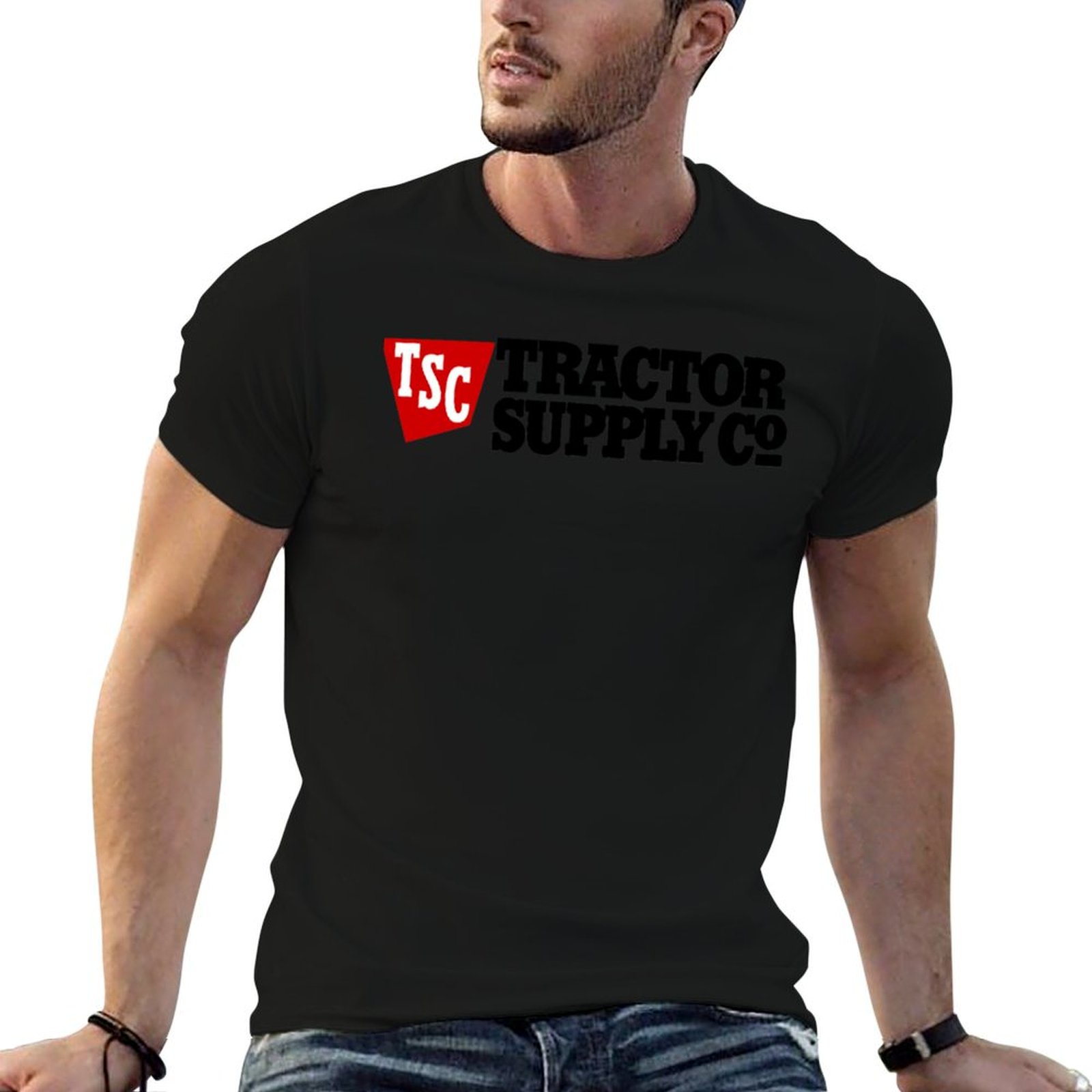 Anime Merchandise T-Shirts - Traktör Tedarik TSC Logosu Ürünleri T-Shirt