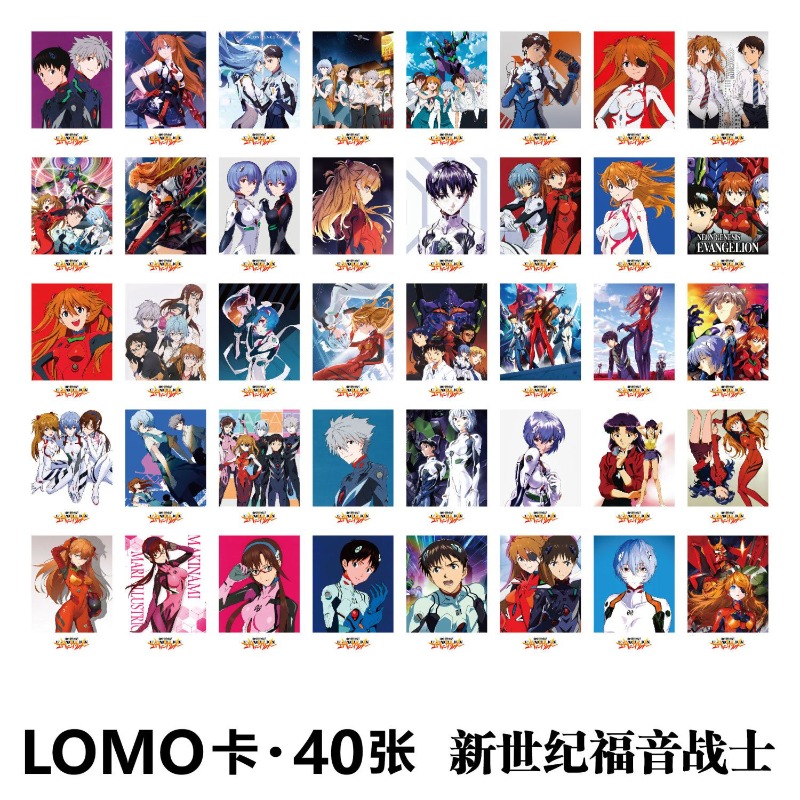 Evangelion Anime Merchandise - Neon Genesis Evangelion Lomo Kartları, Ikari