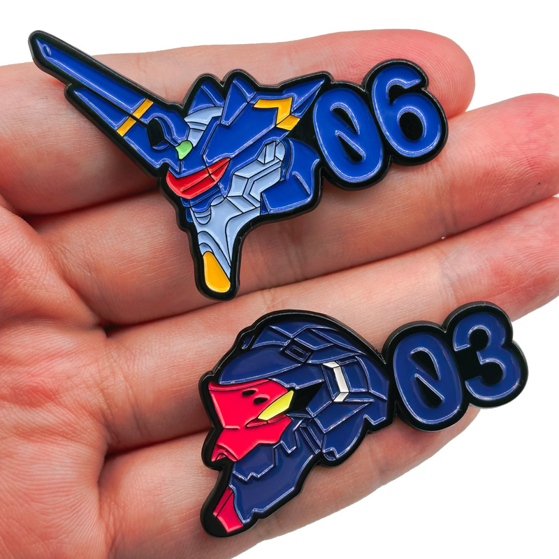 Evangelion Anime Merchandise - Neon Sevimli Genesis Klasik Evangelion Robot