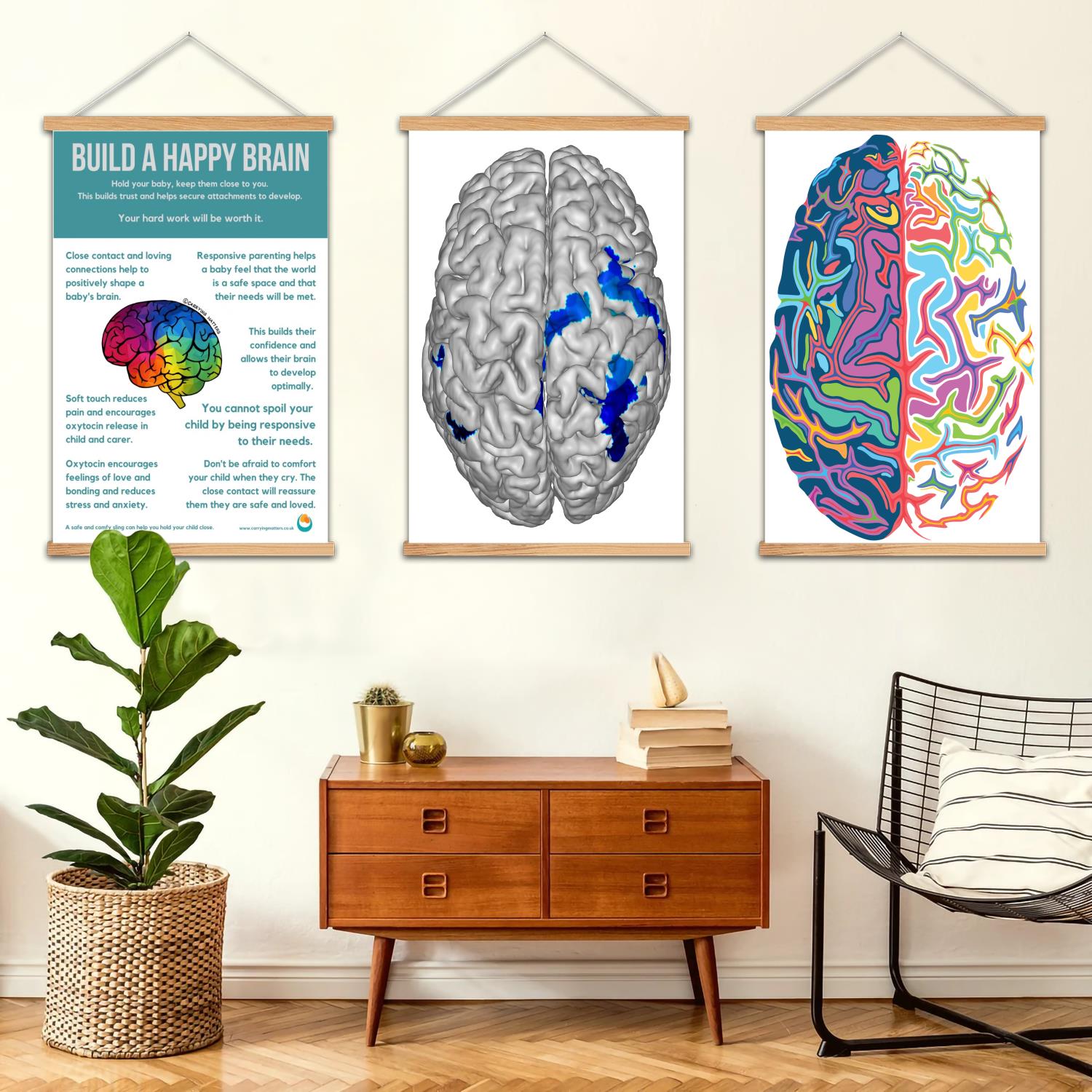 Beyin Çerçeveli Duvar Resmi Ka - Art Print Framed incelemesi ve fiyatı