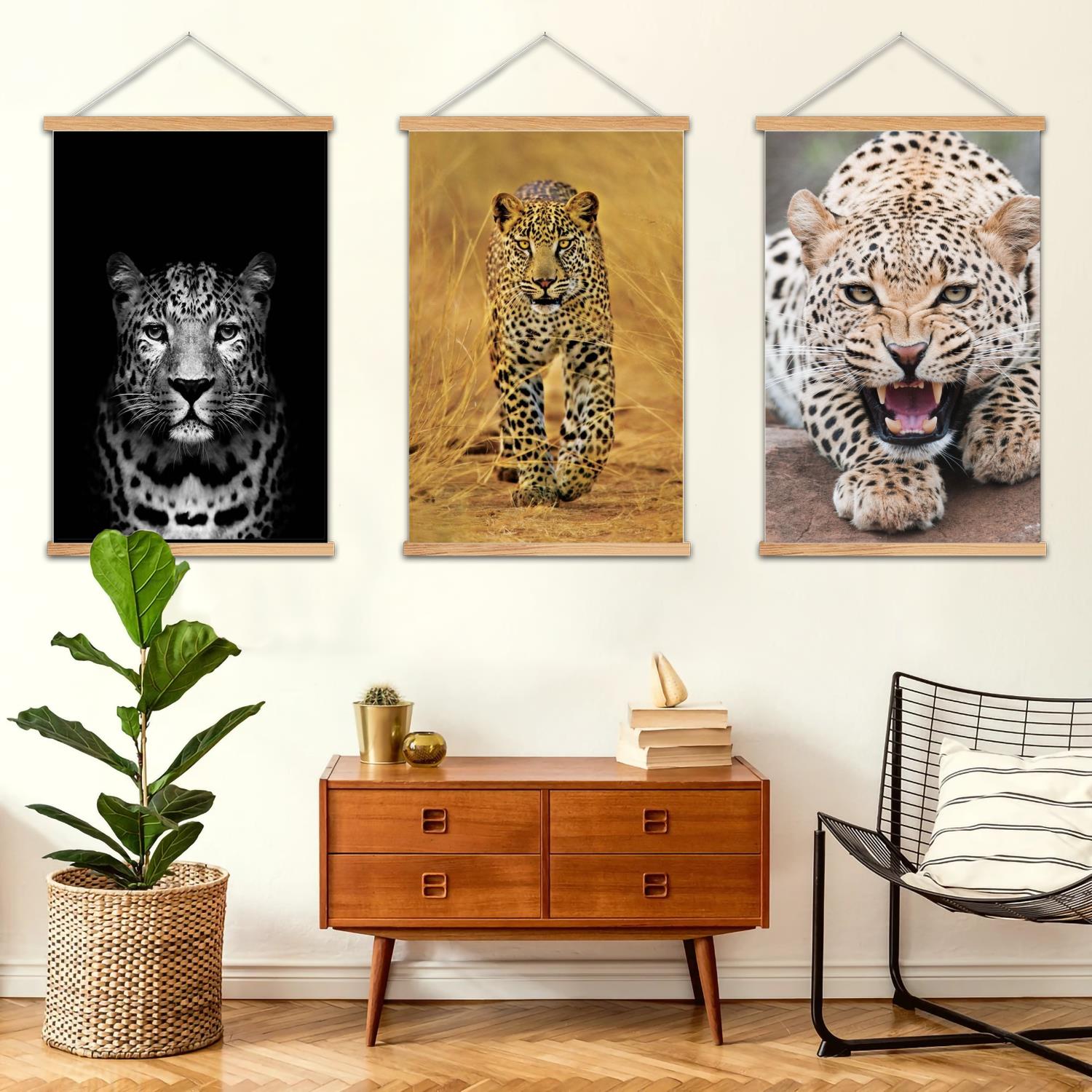 Leopar desenli çerçeveli duvar - Art Print Framed incelemesi ve fiyatı