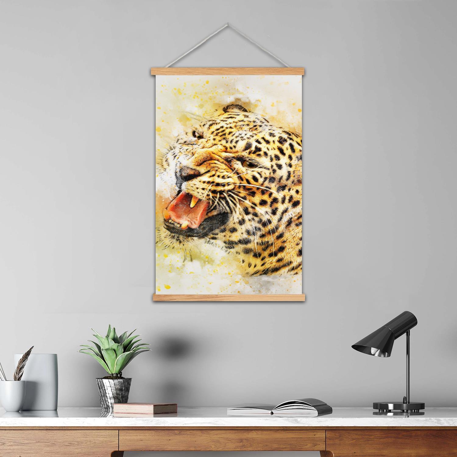 Leopar desenli çerçeveli duvar - Art Print Framed incelemesi ve fiyatı