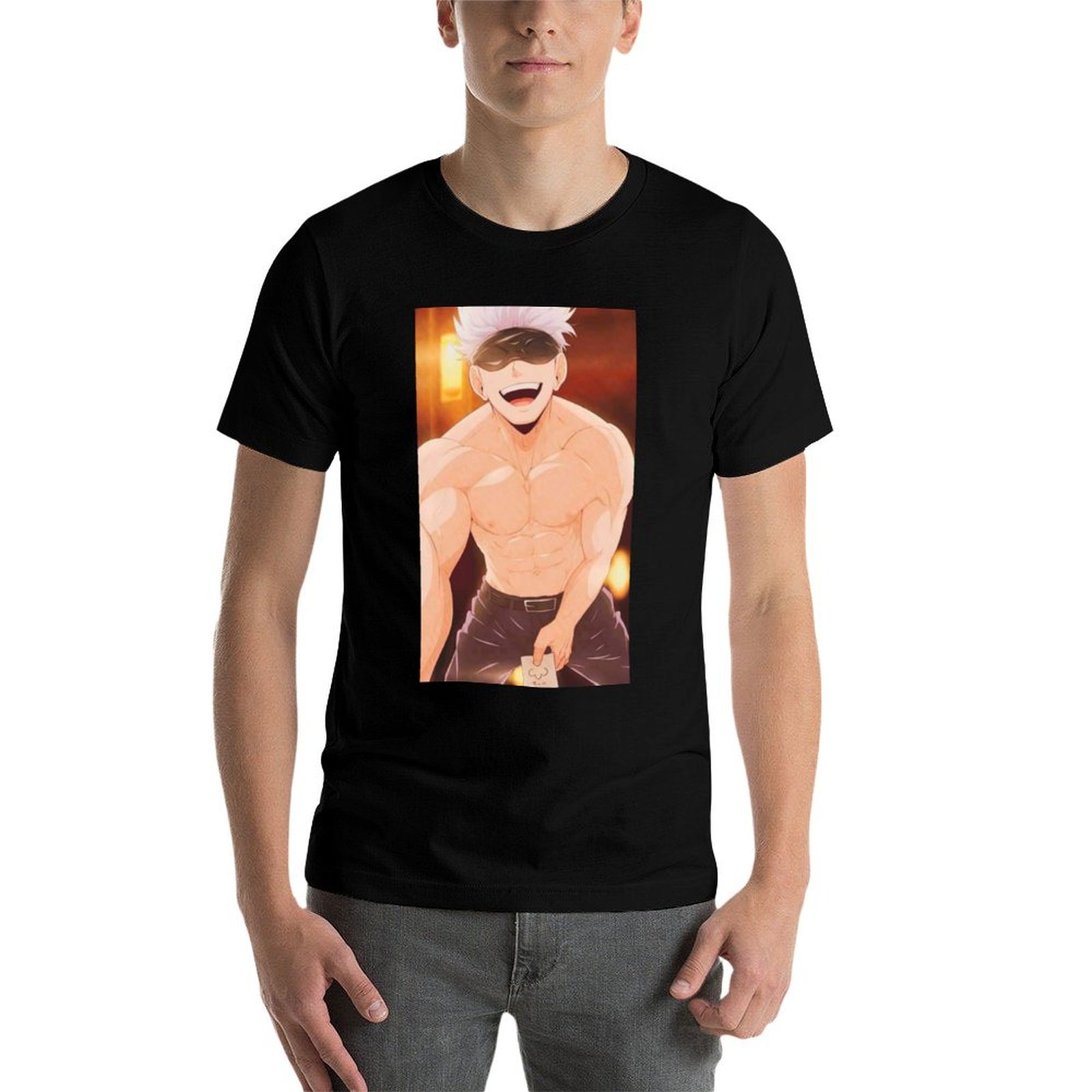 Gojo Satoru Ürünleri Erkekler  - Anime Merchandise T-Shirts incelemesi ve fiyatı