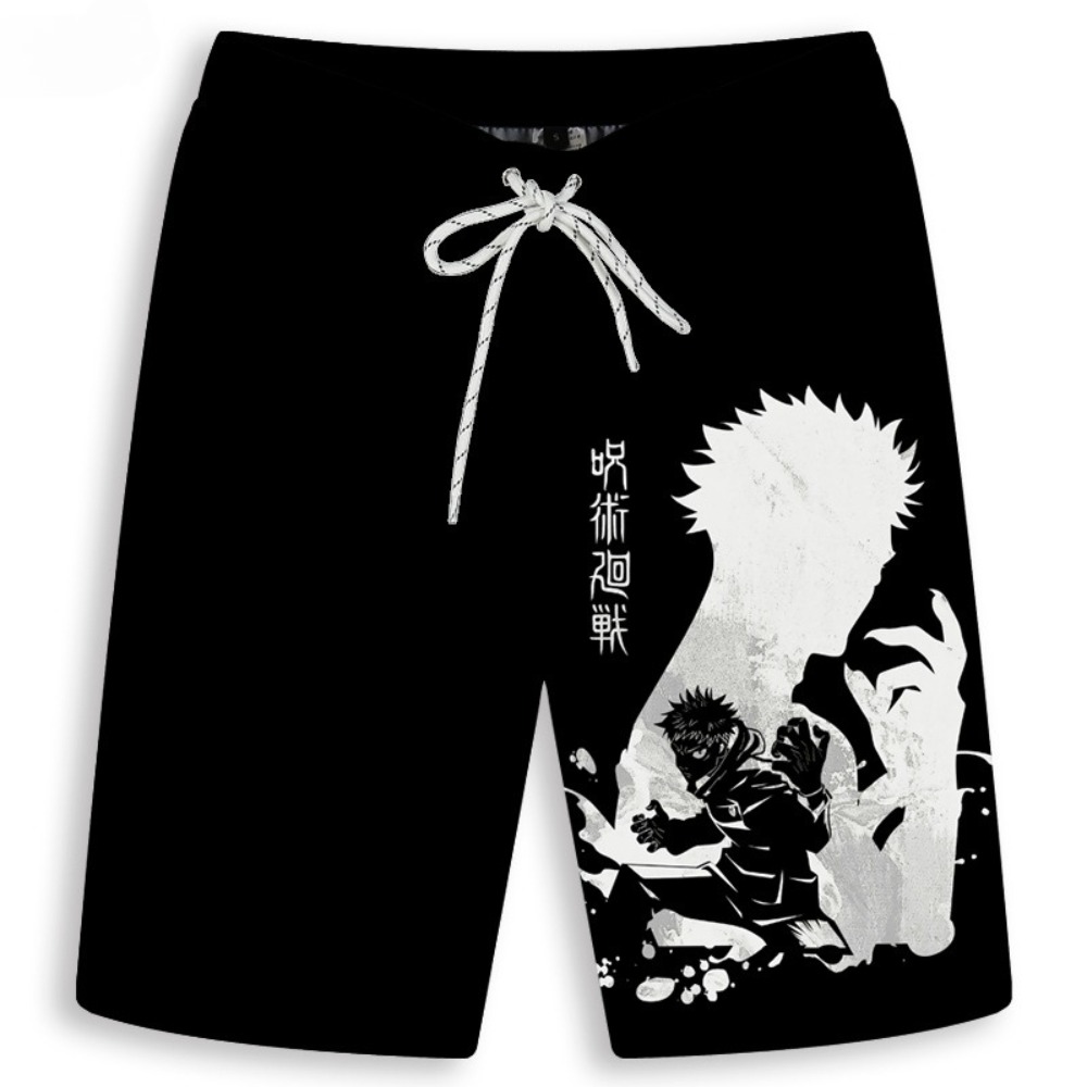 Erkek Gojo Satoru Baskılı Şort - Anime Merchandise Store Japan incelemesi ve fiyatı