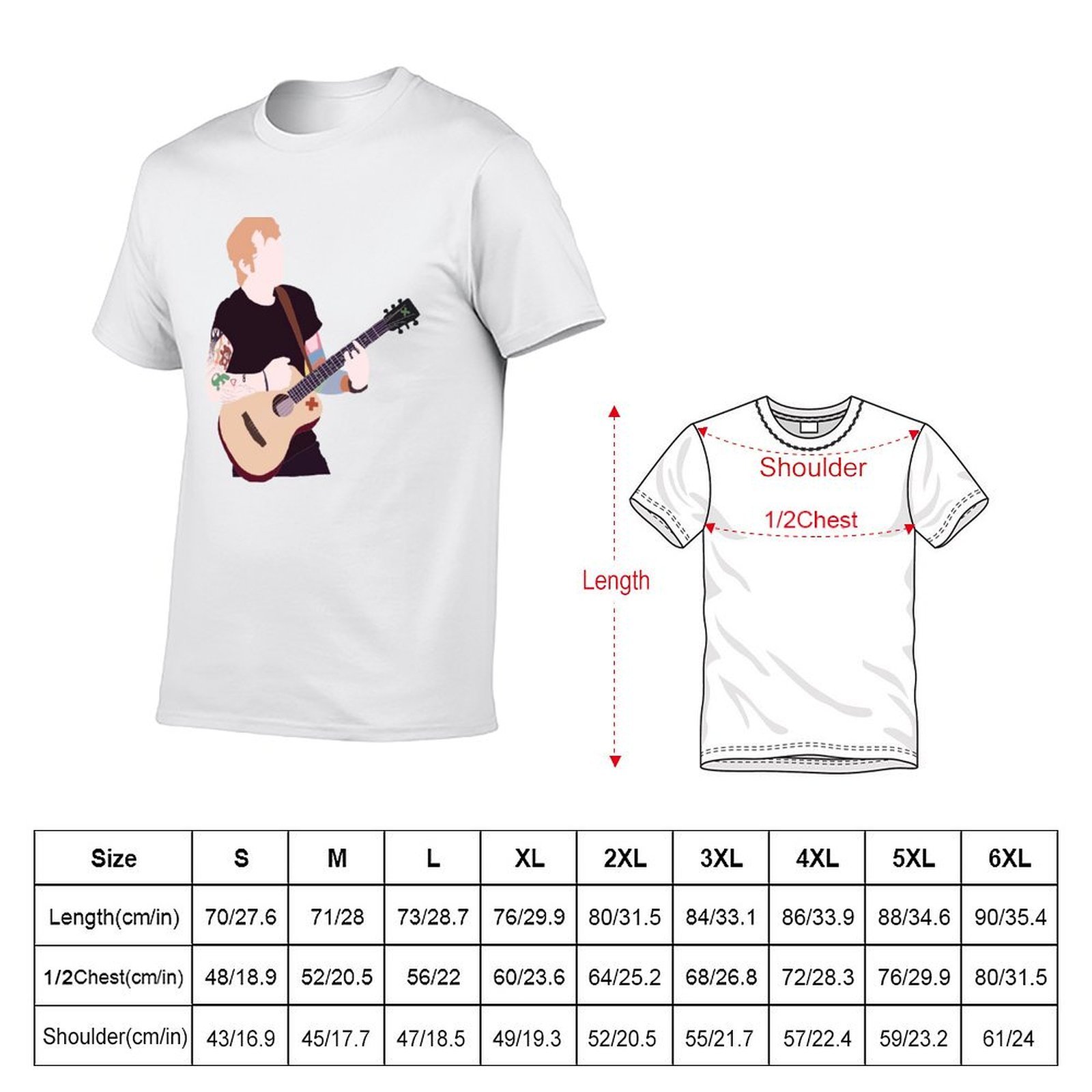 Ed Sheeran'ın Resmi Ürünleri T - Anime Merchandise T-Shirts incelemesi ve fiyatı