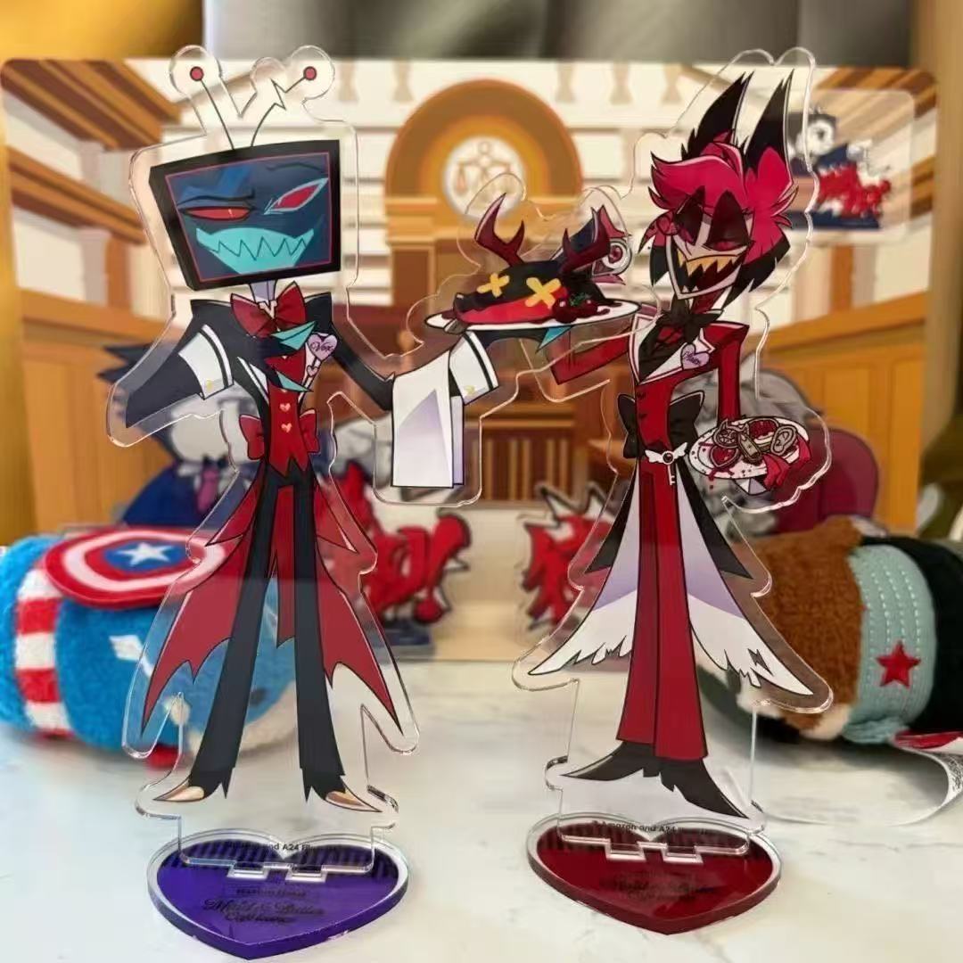 2 adet Hazbin Anime Peripheral - Anime Merchandise Toys incelemesi ve fiyatı