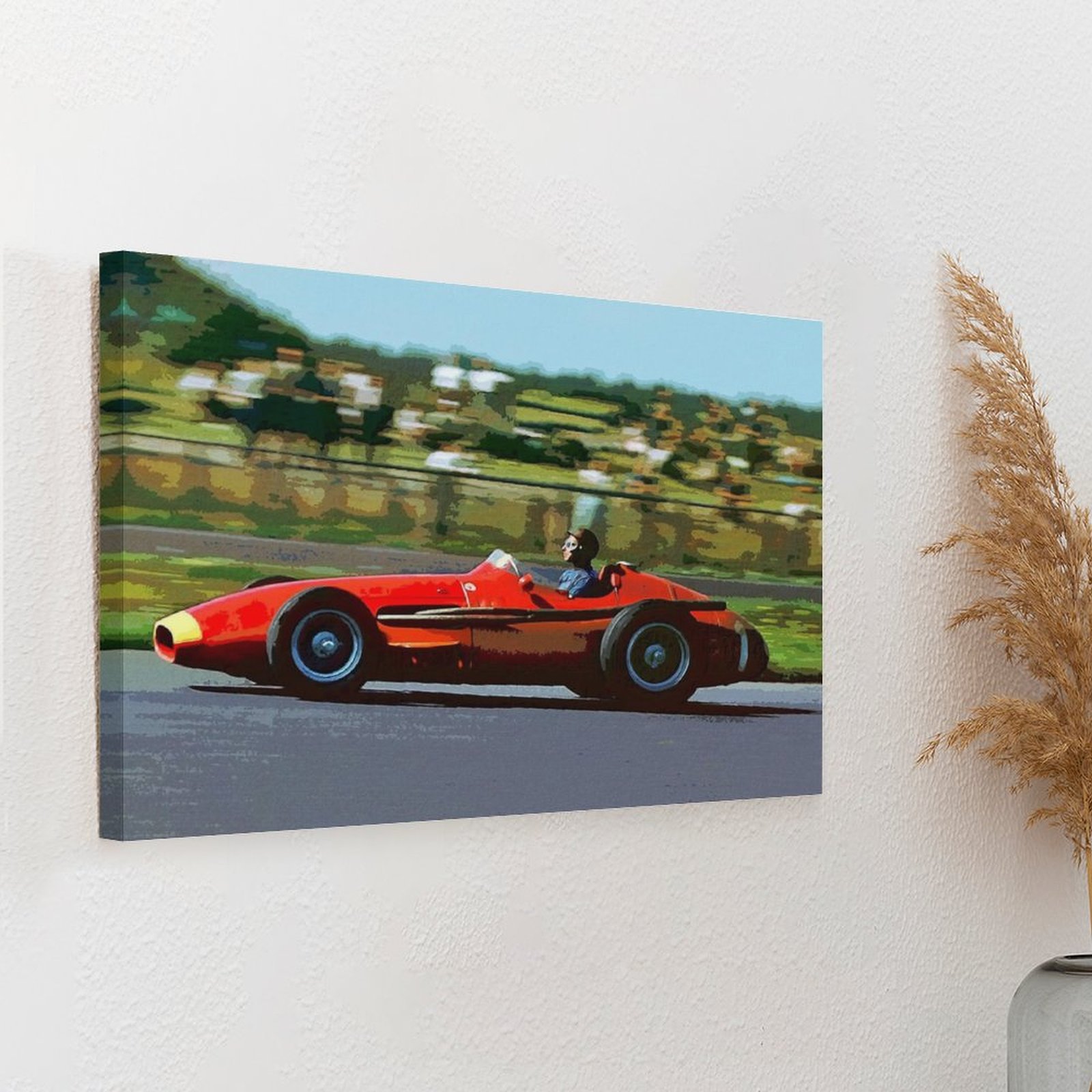 Juan Manuel Fangio Yarış Onun  - Art Print Framed incelemesi ve fiyatı