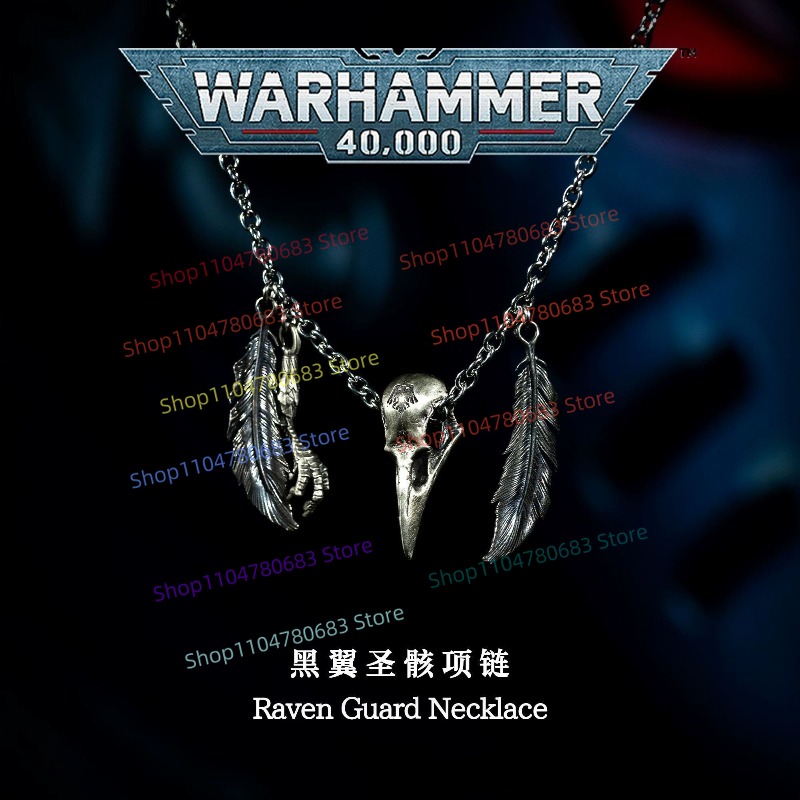 40K Raven Guard Kolye, Retro G - Anime Merchandise For Men incelemesi ve fiyatı