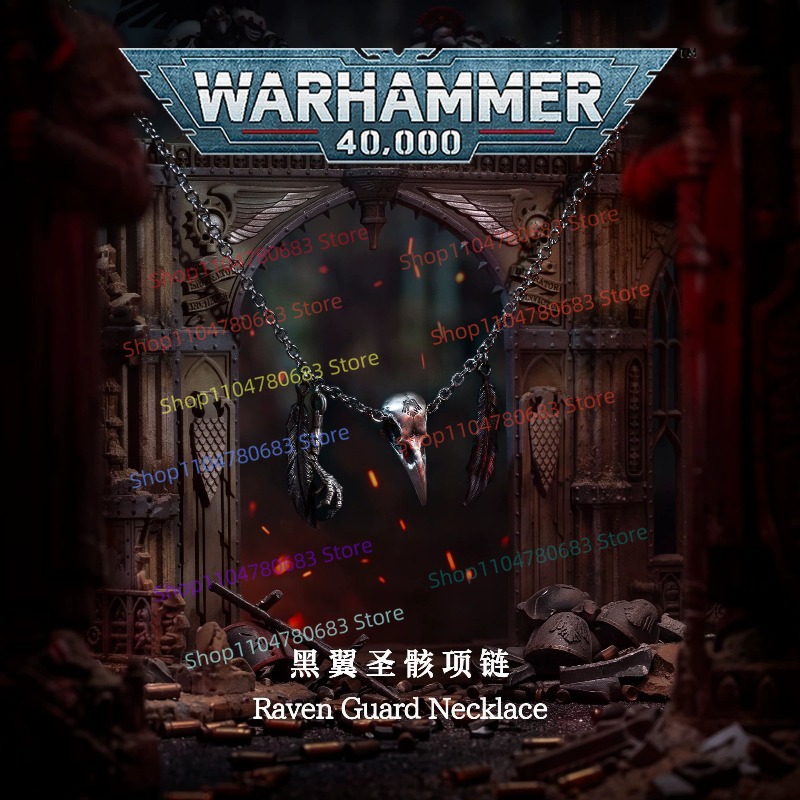 40K Raven Guard Kolye, Retro G - Anime Merchandise For Men incelemesi ve fiyatı