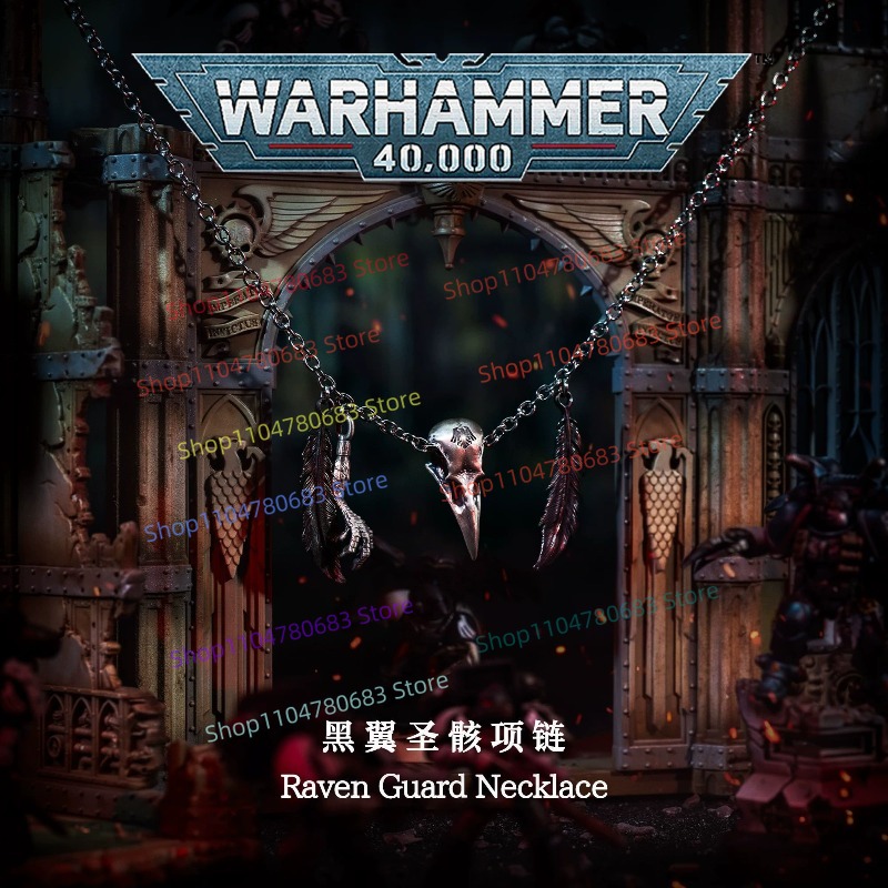 40K Raven Guard Kolye, Retro G - Anime Merchandise For Men incelemesi ve fiyatı