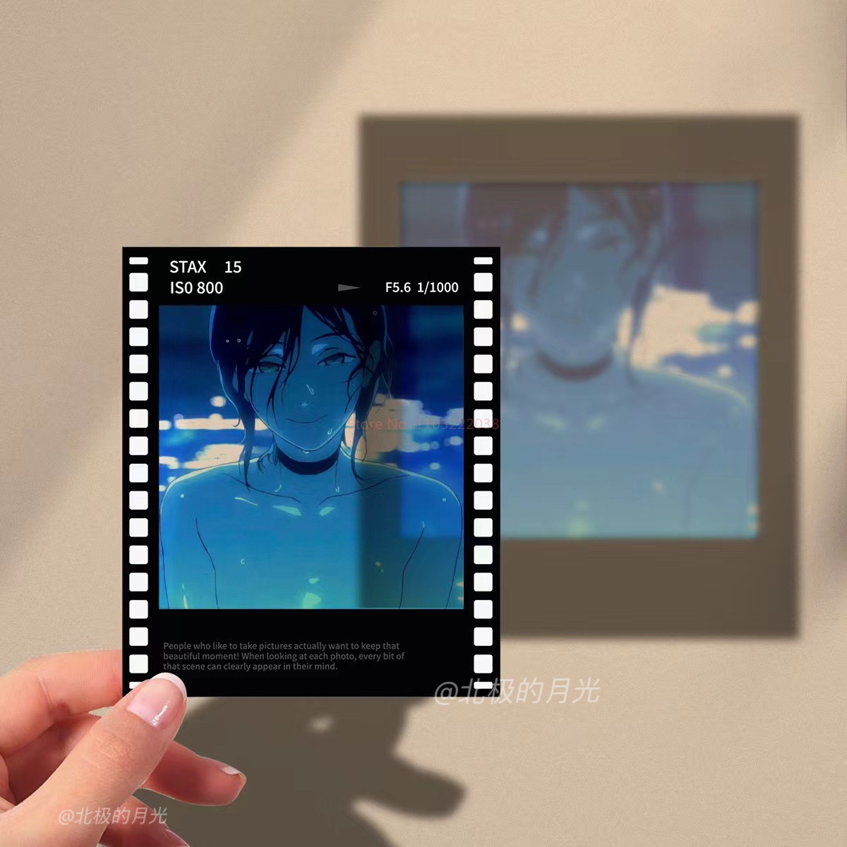 Chainsaw Man Reze Arc Polaroid - Anime Merchandise For Men incelemesi ve fiyatı