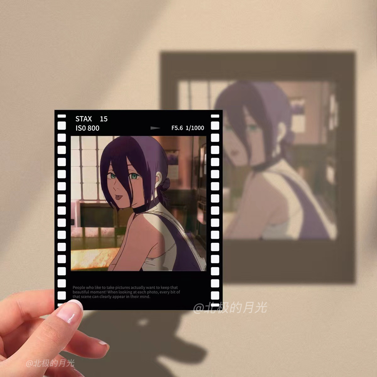 Chainsaw Man Reze Arc Polaroid - Anime Merchandise For Men incelemesi ve fiyatı