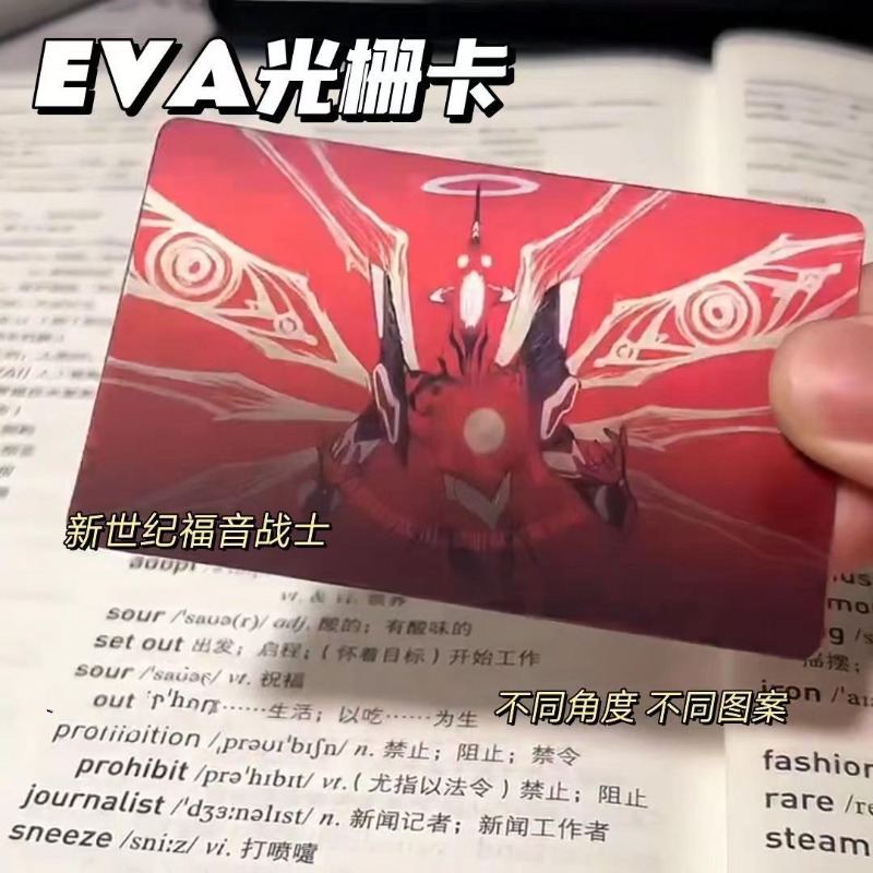 Yaratıcı EVA Kart Shinji Rei A - Evangelion Anime Merchandise incelemesi ve fiyatı