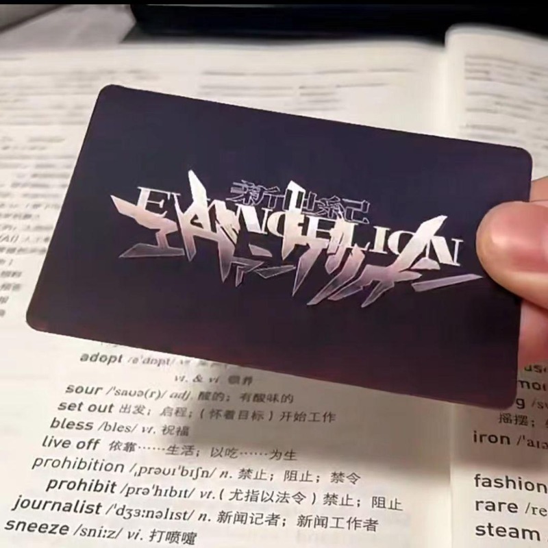 Yaratıcı EVA Kart Shinji Rei A - Evangelion Anime Merchandise incelemesi ve fiyatı