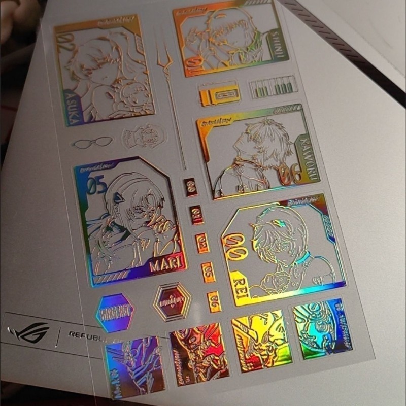 EVA Lazer Çıkartması Shinji Re - Evangelion Anime Merchandise incelemesi ve fiyatı